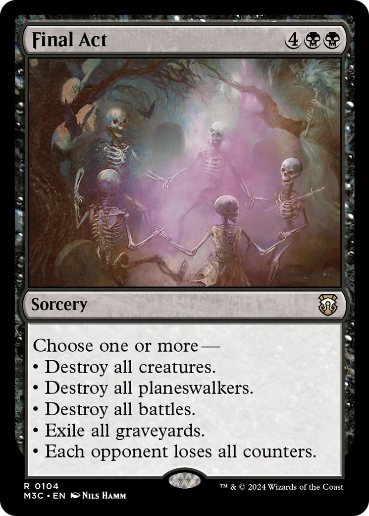 MTG Final Act [Modern Horizons 3 Commander] Near Mint Magic