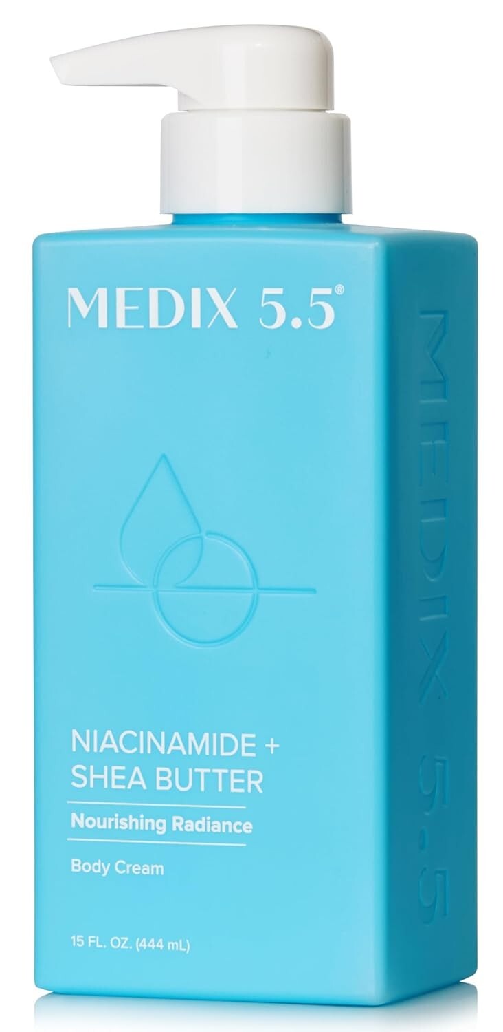 MEDIX 5.5 Fragrance Free Niacinamide Face Moisturizer + Shea Butter Cream 