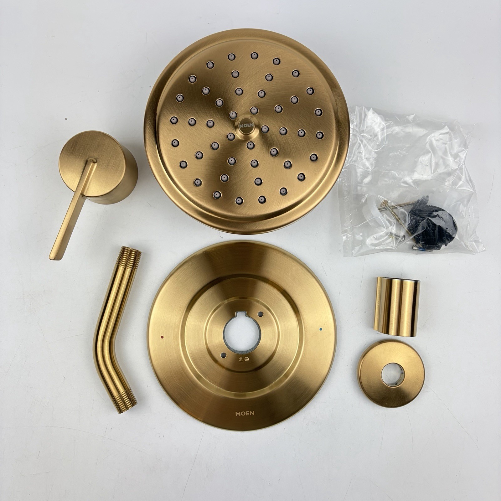 Moen T2262EPBG Cia Posi-Temp Shower Only Trim 6.75in Rainshower Brushed Gold