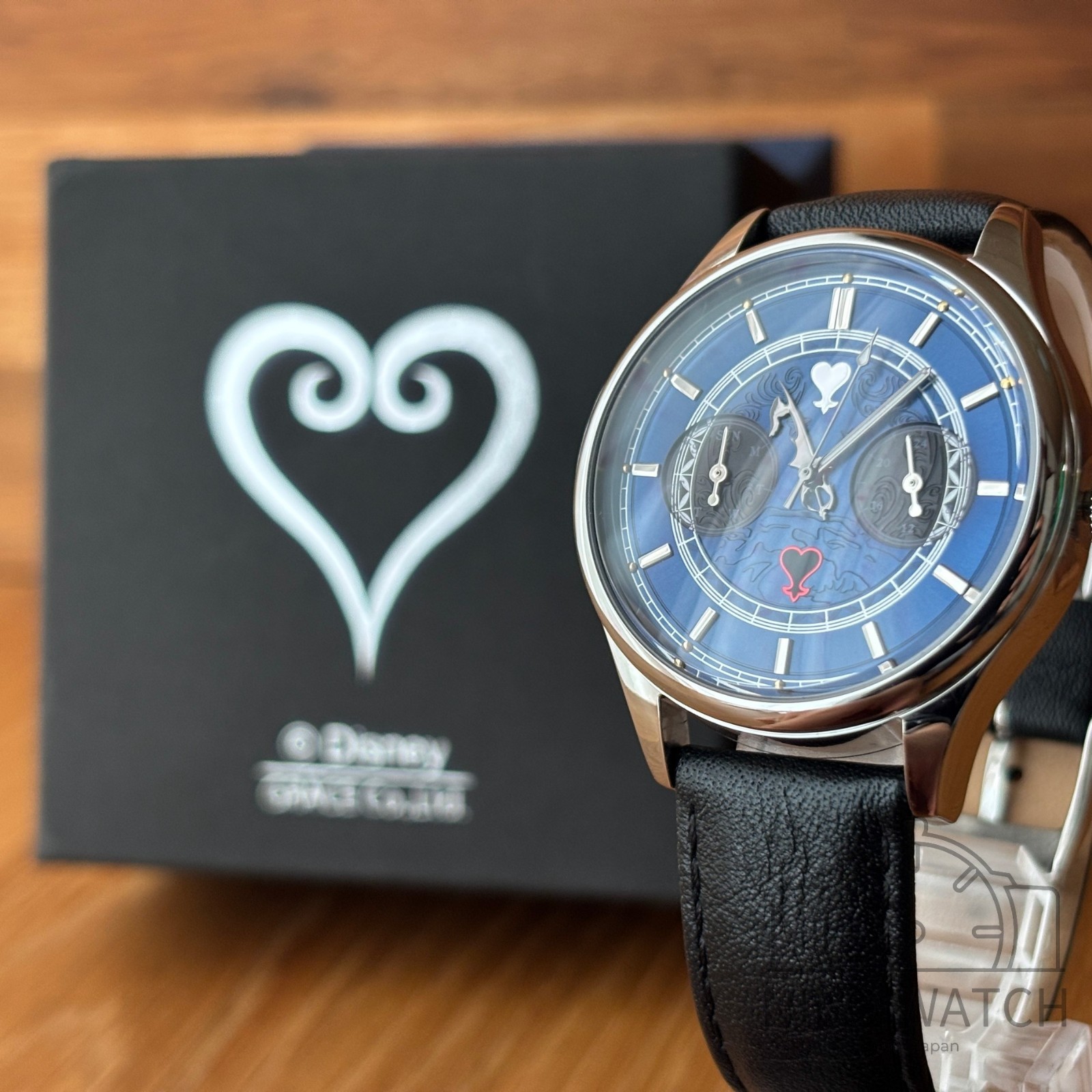 KINGDOM HEARTS Watch Riku Model 20th Anniv. Super Groupies Blue JP [Excellent]