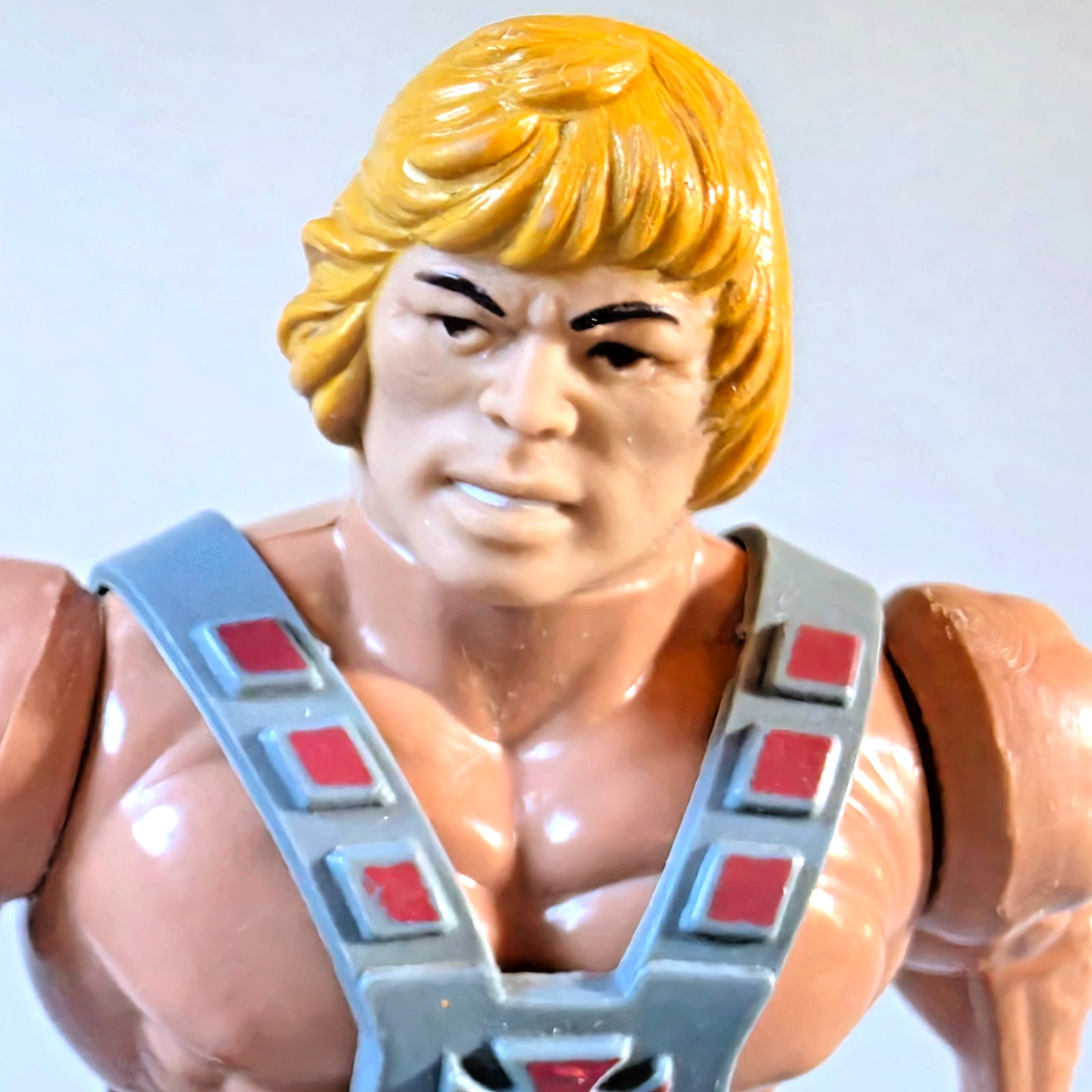 1982 Mattel Masters Universe MOTU He Man Mexico Works with Harness 5040-2269 #20