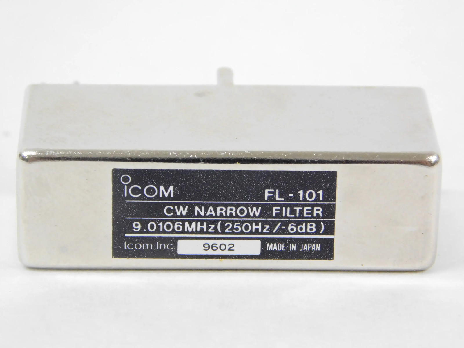 Icom FL-101 Ham Radio Narrow CW Plug-In Filter (excellent) Icom FL-101 Ham Radio Narrow CW Plug-In Filter (excellent)