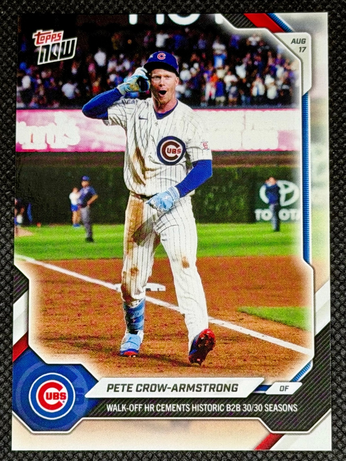 2026 Topps Now LUCKY HIT #563SP PCA Cubs Walk-off HR image variation SSP 🔥 2026 Topps Now LUCKY HIT #563SP PCA Cubs Walk-off HR image variation SSP 🔥
