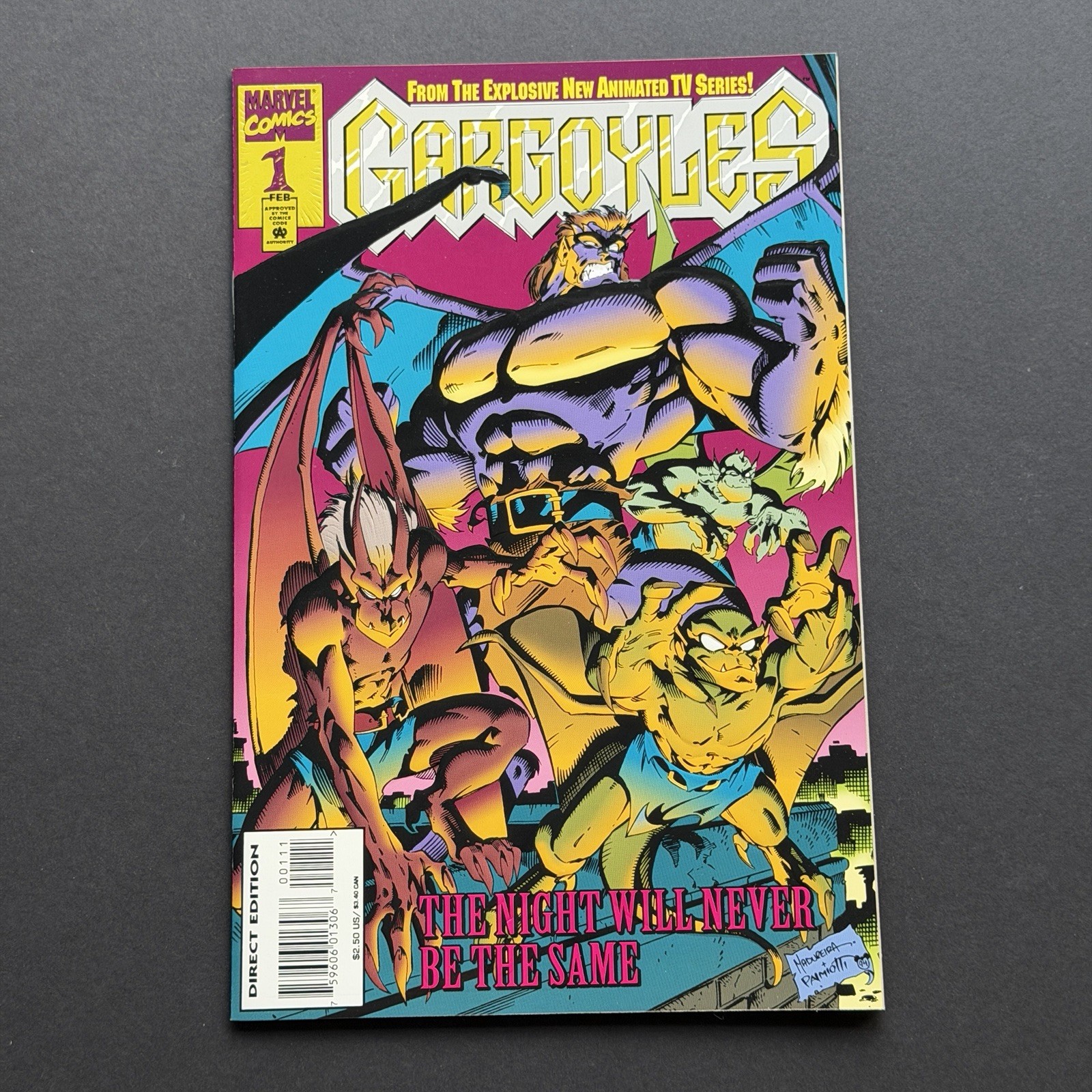 Marvel Comics Gargoyles #1 NM+ Key 1st Appearance 1995 Marvel Comics Gargoyles #1 NM+ Key 1st Appearance 1995