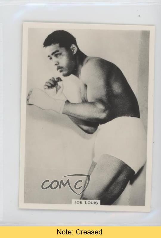 1937-38 Ardath Series of Topical Interest Tobacco Joe Louis READ dd2