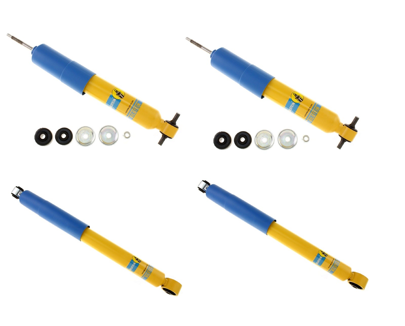 Bilstein B6 4600 Set of 4 Shock Absorbers for 99-06 Silverado Sierra 1500 RWD