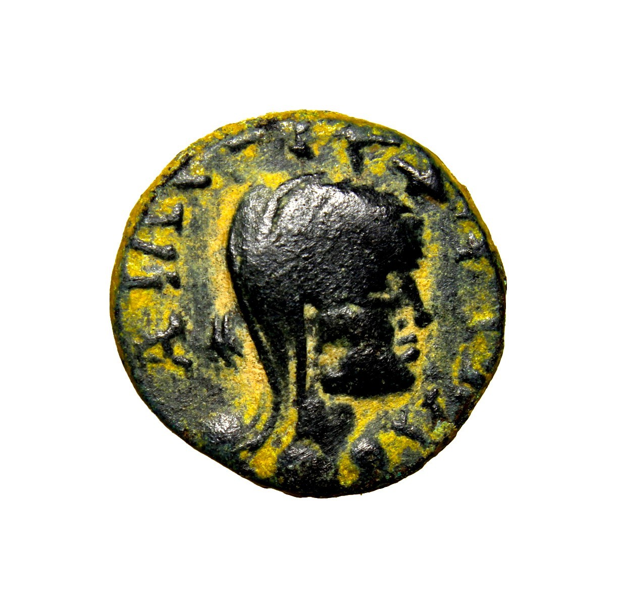 VERY RARE DECAPOLIS. Philadelphia. Elagabalus (218-222). Best Example Coin VERY RARE DECAPOLIS. Philadelphia. Elagabalus (218-222). Best Example Coin