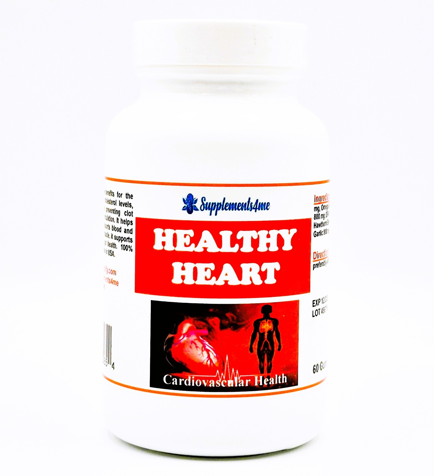 CORAZON SANO - CARDIOVASCULAR  FORMULA NATURAL - 60 GUMMIES - MADE USA