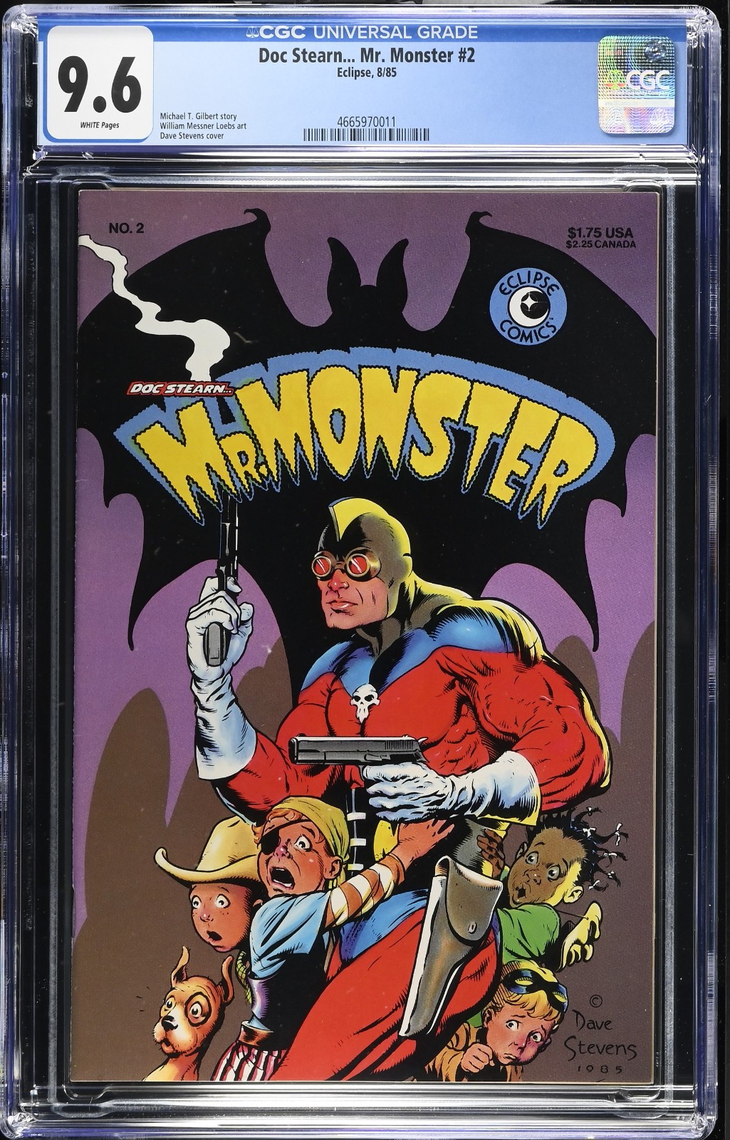 Doc Stearn... Mr Monster #2 Dave Stevens Cover Art CGC 9.6 Doc Stearn... Mr Monster #2 Dave Stevens Cover Art CGC 9.6