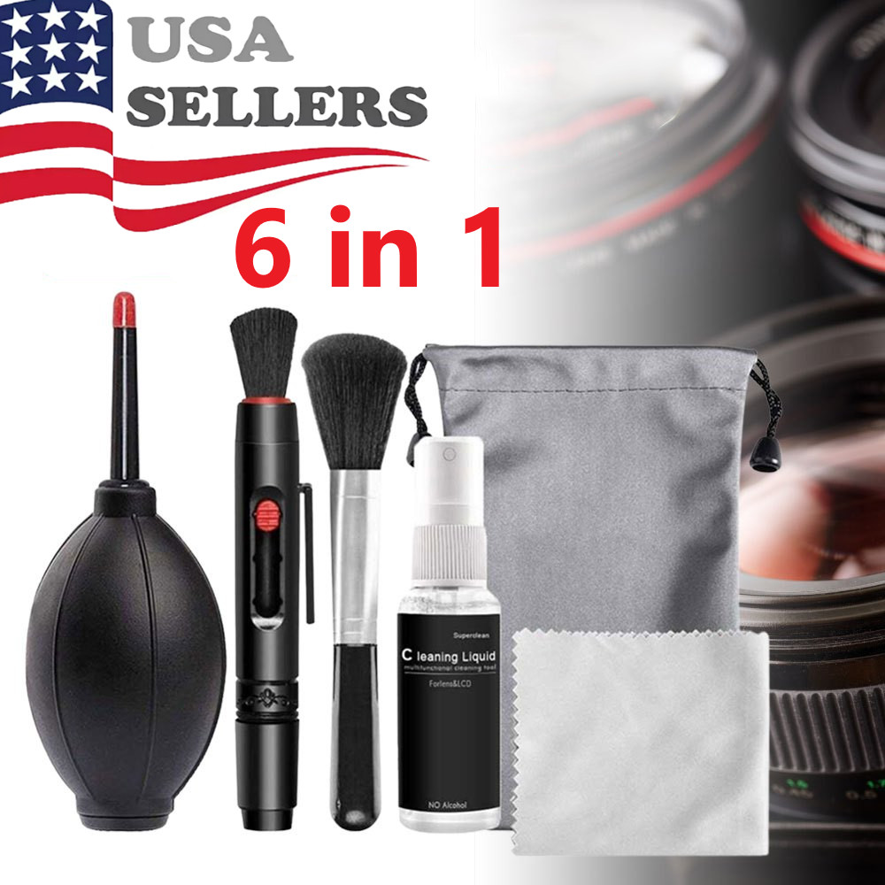 6in1 Camera Cleaner Kit For Digital Camera Lens Sensor Cleaning Tools Set 6in1 Camera Cleaner Kit For Digital Camera Lens Sensor Cleaning Tools Set