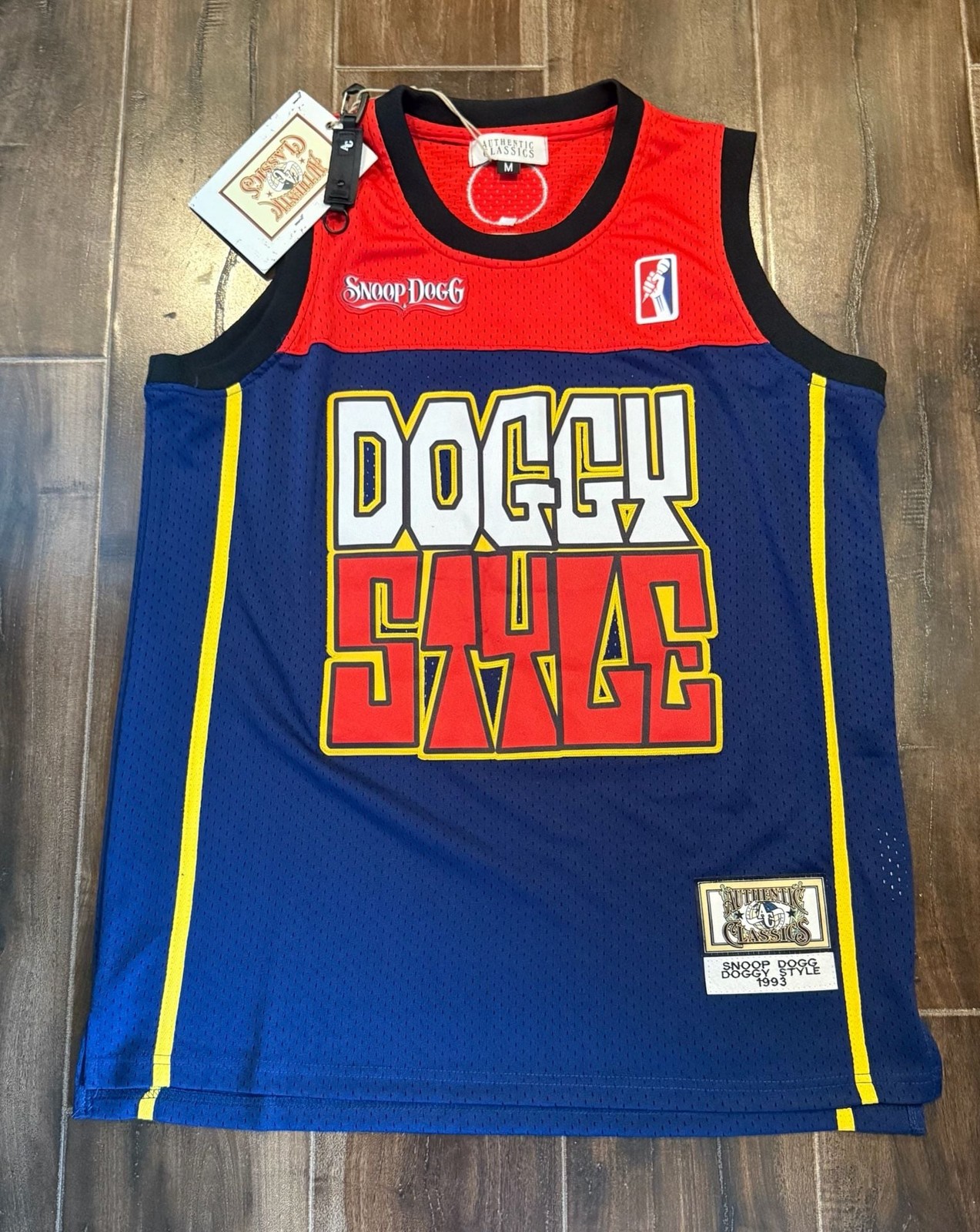 Headgear Classics Snoop Dogg Doggy Style 1993 Basketball Jersey Size M Headgear Classics Snoop Dogg Doggy Style 1993 Basketball Jersey Size M