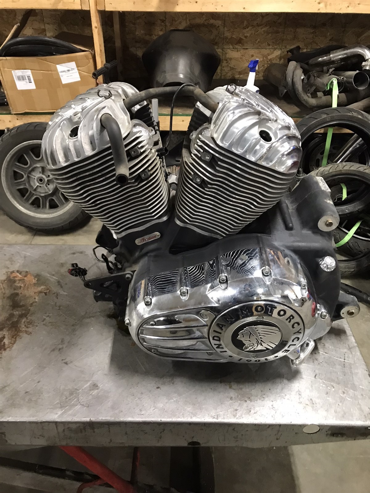 15 Indian Chieftain Roadmaster Engine Motor 