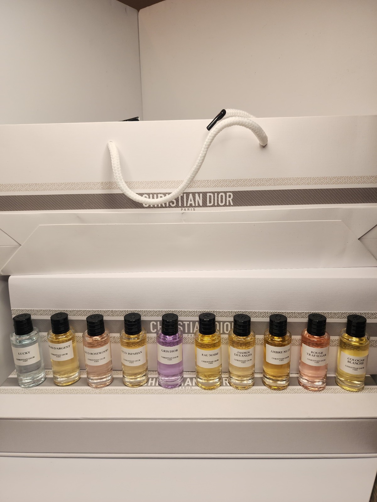 DIOR Collection Privée EDP Discovery Set 10pcsx7,5ml Splash Mini Travel DIOR Collection Privée EDP Discovery Set 10pcsx7,5ml Splash Mini Travel