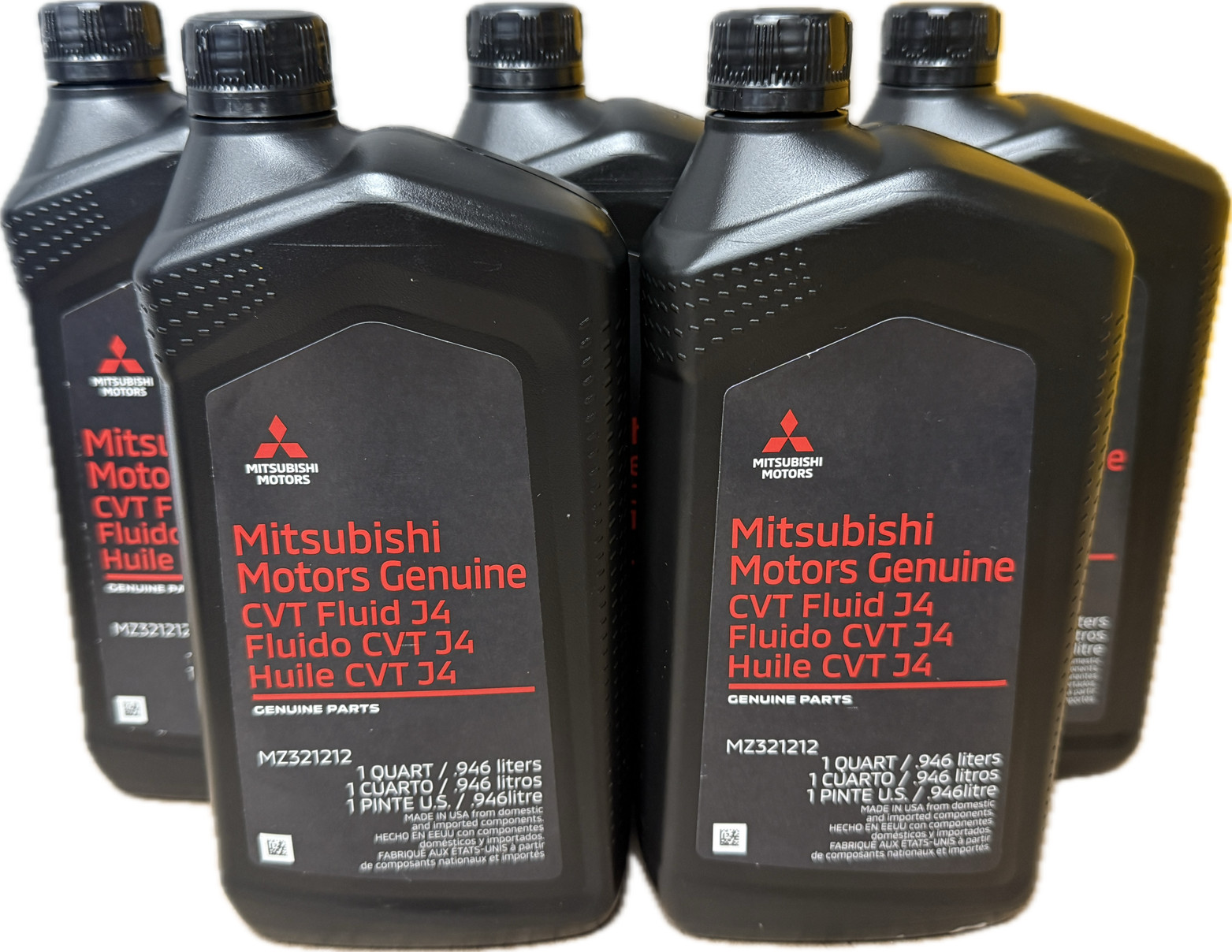 Genuine Mitsubishi Motors Genuine  CVT J4 Transmission Fluid - MZ321212x5q