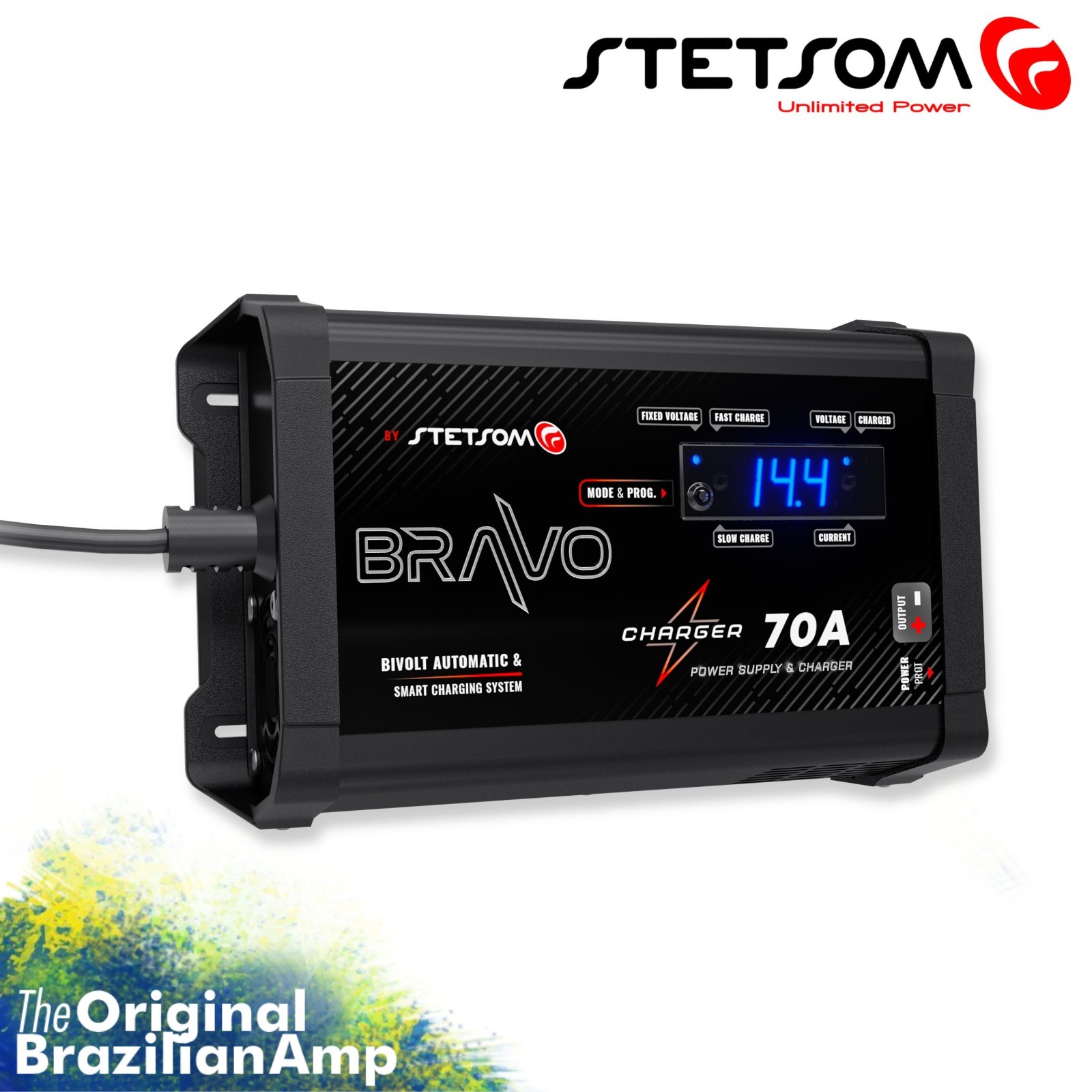 Stetsom BRAVO Charger 70A Power Supply Smart Charging