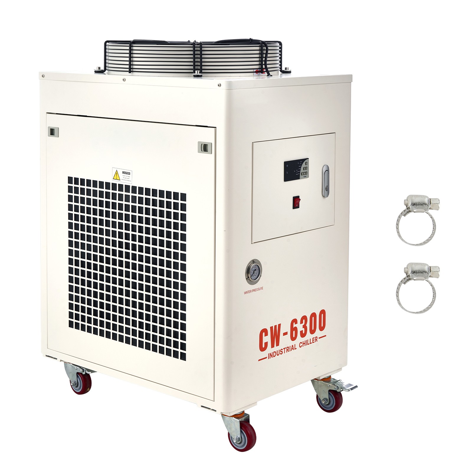 Uimoso Industrial Water Chiller 27300 BTU/h Cooling System Compressor 18.5 GPM