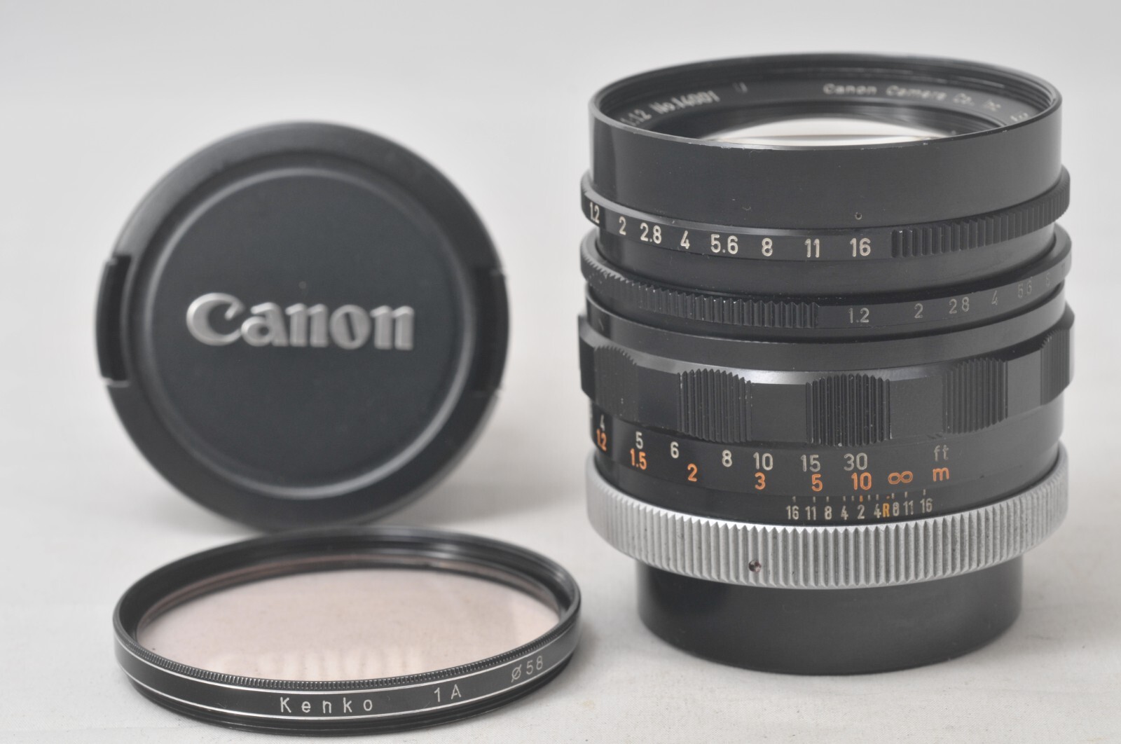 @ SakuraDo Camera @ Near mint & Rare @ Canon Super-Canomatic R 58mm f1.2 Lens