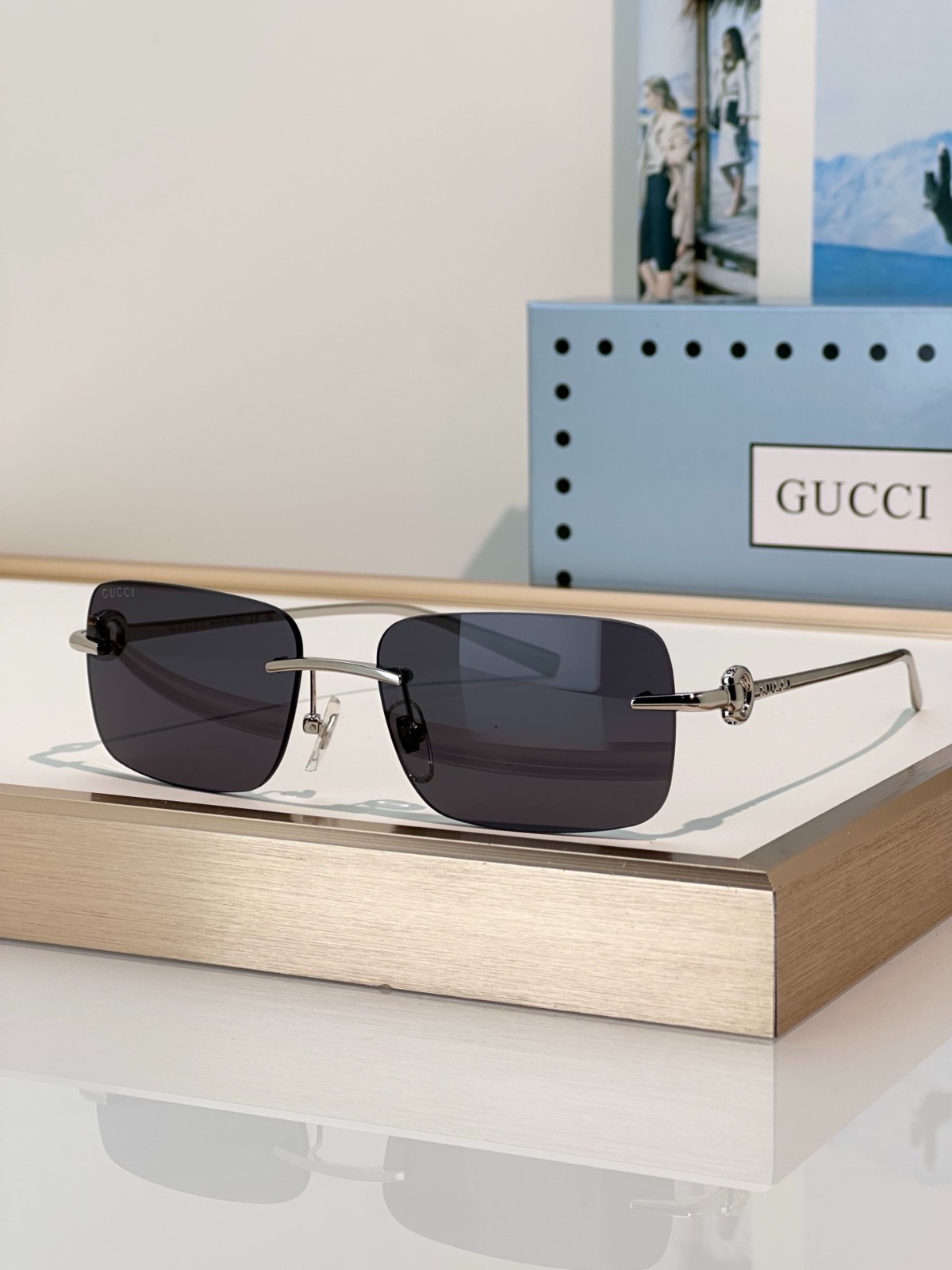 Gucci Women\'s Sunglasses GG1703O Size:55口17-140 Gucci Women\'s Sunglasses GG1703O Size:55口17-140