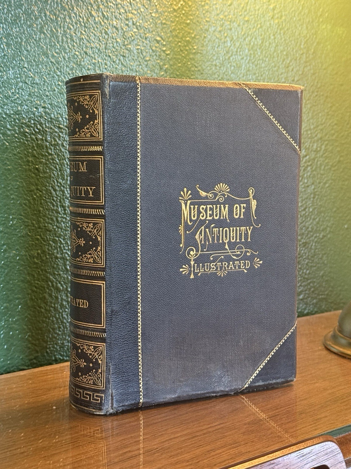 1881 MUSEUM OF ANTIQUITY BOOK ILLUSTRATED