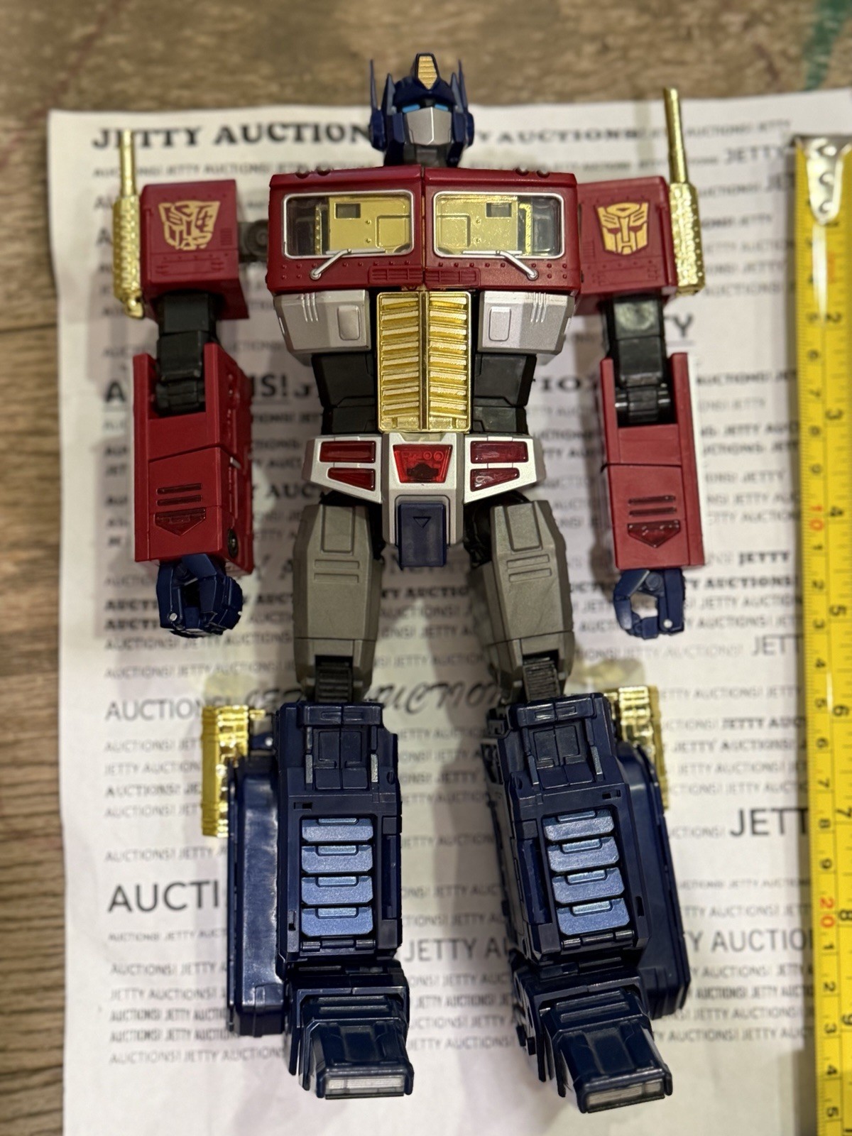 Transformers masterpiece Platinum Optimus Prime Year Of The Horse MP-10 Loose Transformers masterpiece Platinum Optimus Prime Year Of The Horse MP-10 Loose