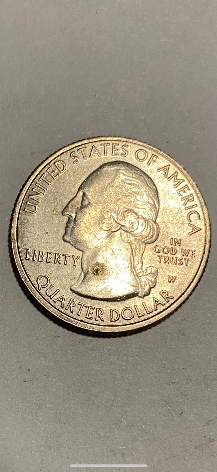 2019 D Quarter OffSet Rim Bad Stamp Error 2019 D Quarter OffSet Rim Bad Stamp Error
