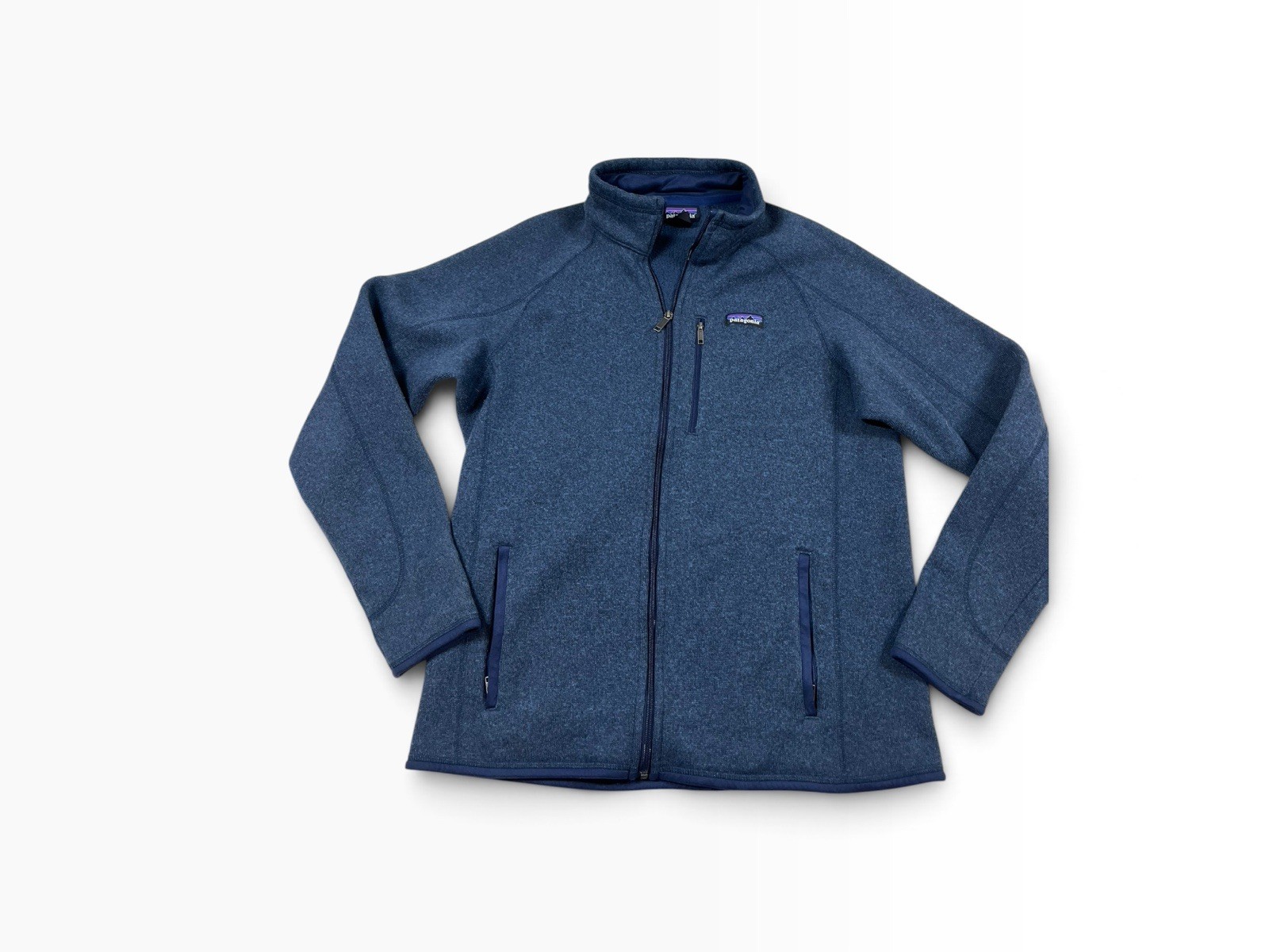 Blue Patagonia Better Sweater Zipper Fleece Jacket Men\'s L Large Blue Patagonia Better Sweater Zipper Fleece Jacket Men\'s L Large