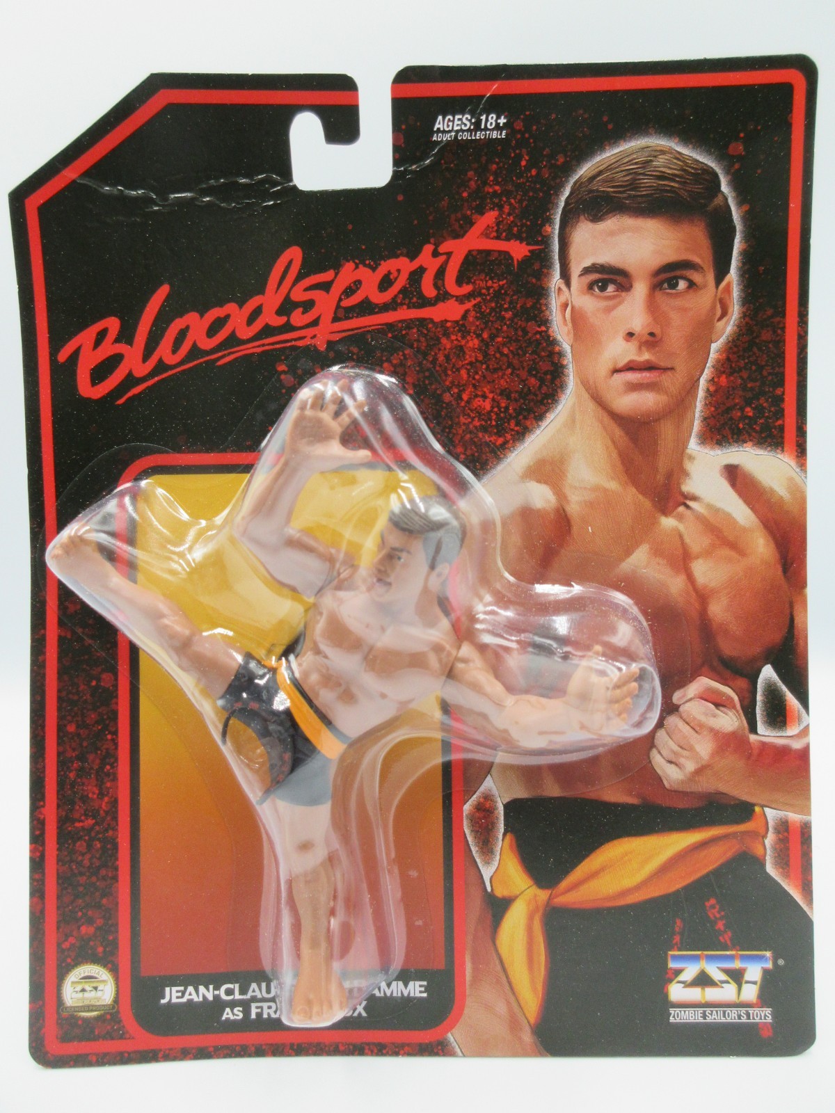 Zombie Sailor\'s Toys Bloodsport - Frank Dux Jean-Claude Van Damme (Black Card)