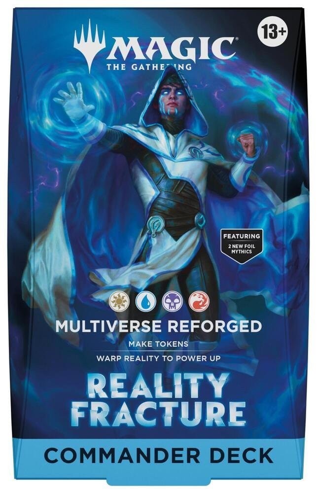 Magic The Gathering Reality Fracture Commander Deck Multiverse Reforged PREORDER Magic The Gathering Reality Fracture Commander Deck Multiverse Reforged PREORDER