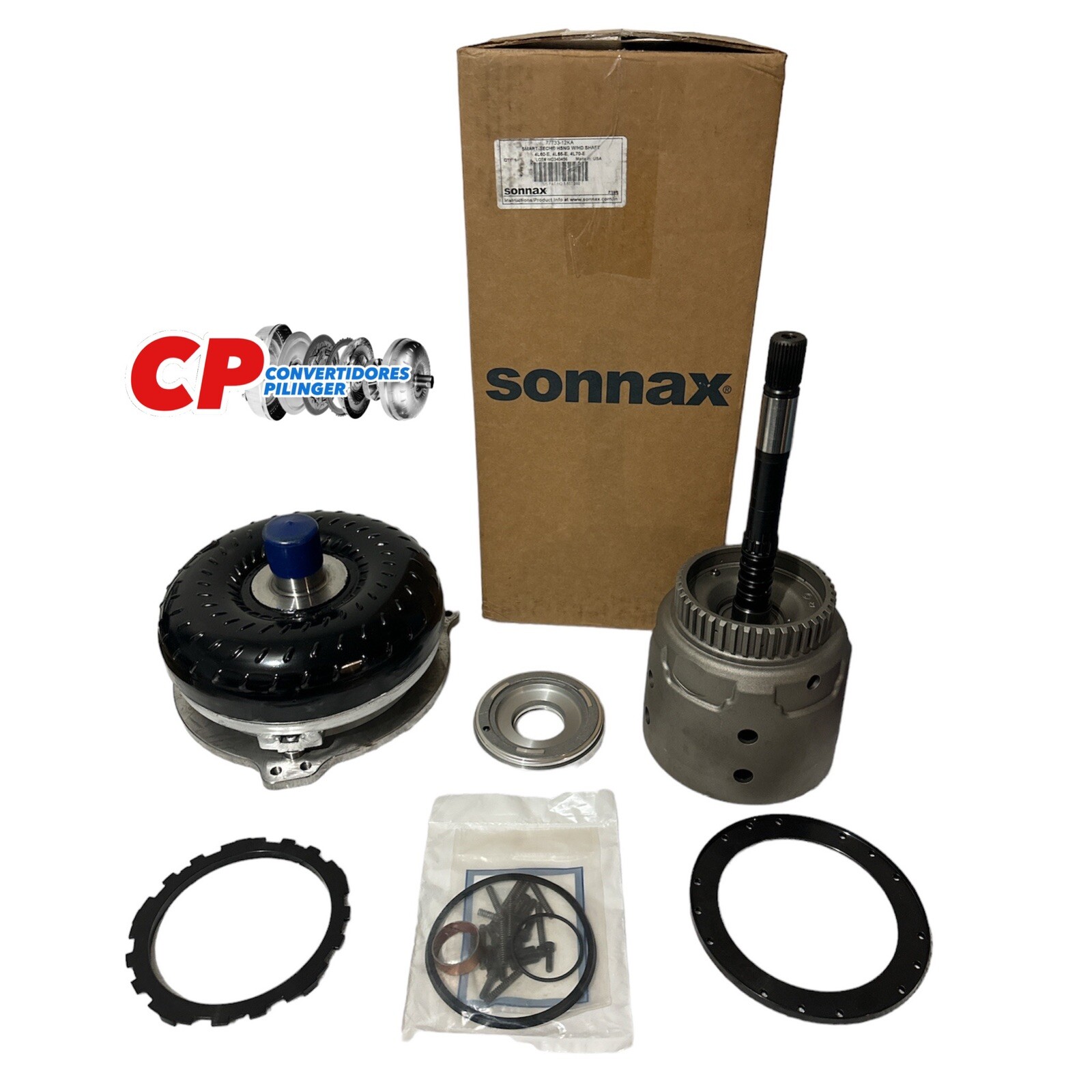 Sonnax Smart-Tech Input Housing Kit & Torque Converter High-Performance 4L60E