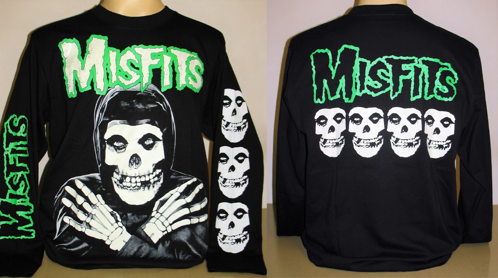 Vintage Misfits Band Long Sleeve Collection Reprint All Size N05.182