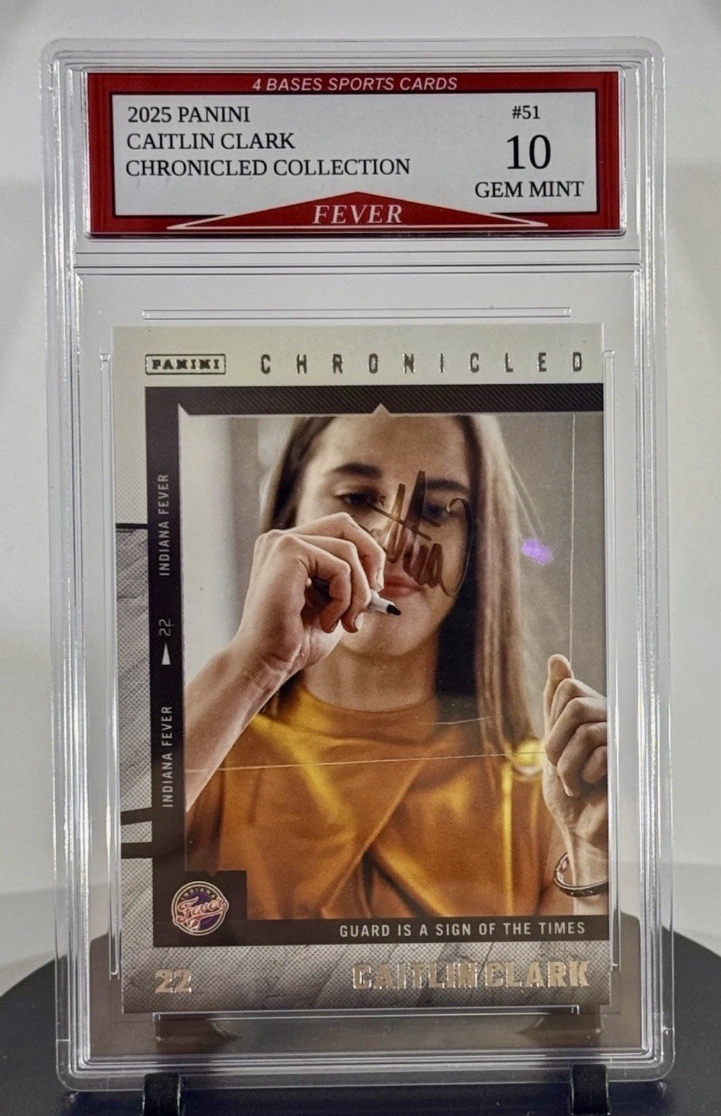 2025 Panini Chronicled Collection Caitlin Clark Indiana Fever Card #51 2025 Panini Chronicled Collection Caitlin Clark Indiana Fever Card #51