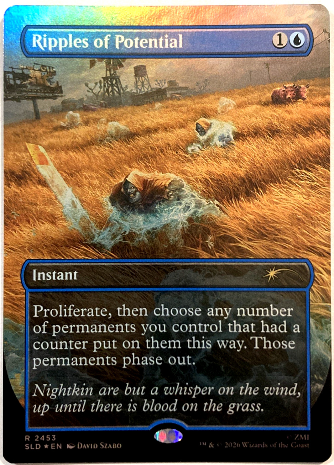 MTG Ripples of Potential (Foil) Secret Lair x Fallout: Rad 2453 NM