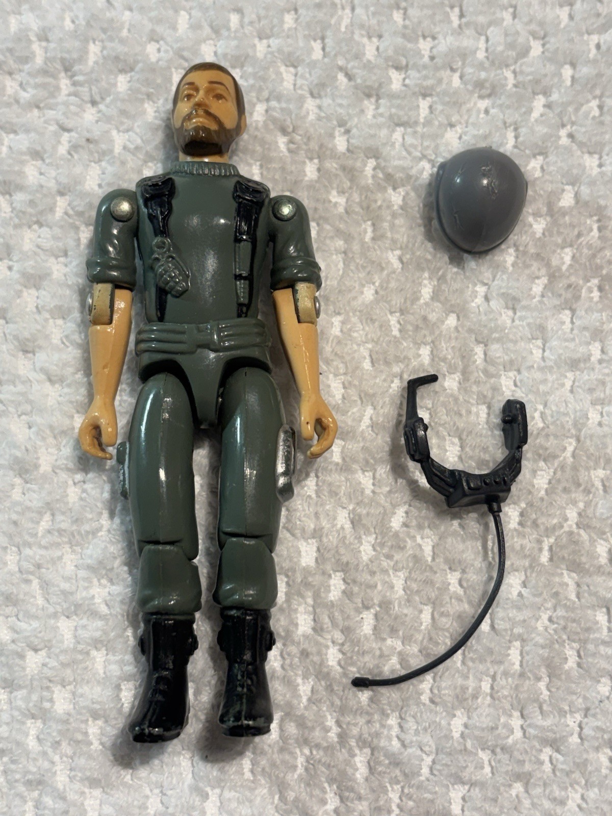 Vintage Hasbro GI Joe Cobra Action Figure Breaker Complete 1982 straight arm Vintage Hasbro GI Joe Cobra Action Figure Breaker Complete 1982 straight arm