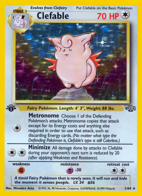 1999 Pokémon Jungle Set WOTC Pick Your Card Near Mint to Lightly Played