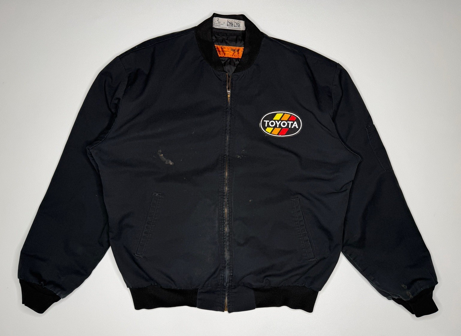 Vintage Toyota TRD Racing Development Mechanic Work Delivery Jacket | L Vintage Toyota TRD Racing Development Mechanic Work Delivery Jacket | L