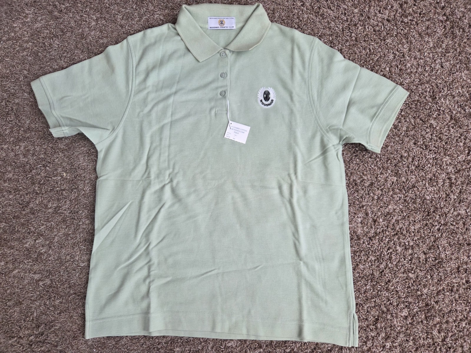 Vintage Woodmar Hammond Country Club 1980s 1990s Golf Polo Brand New Vintage Woodmar Hammond Country Club 1980s 1990s Golf Polo Brand New