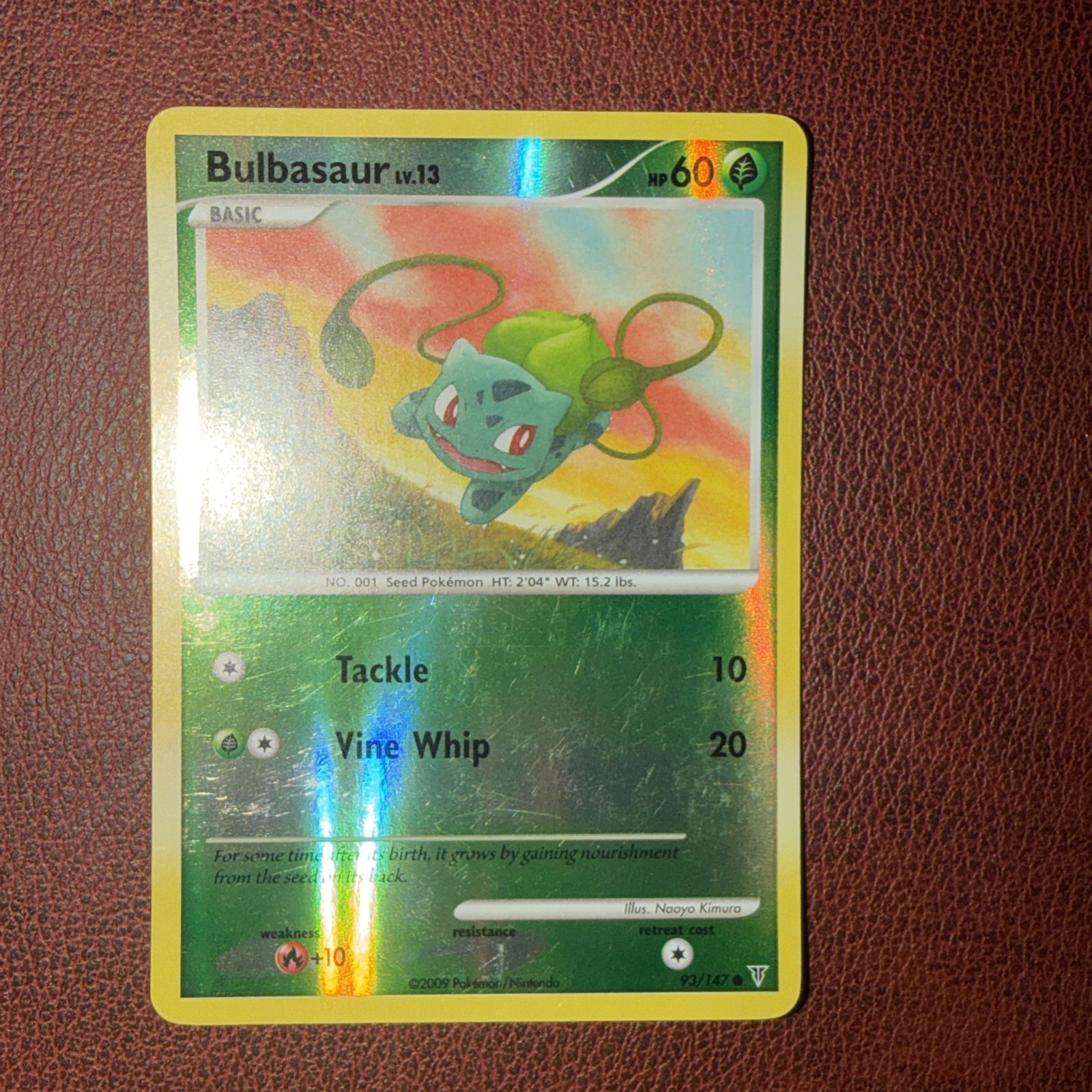 🔥Bulbasaur 93/147 Supreme Victors Reverse Holo-NM🔥