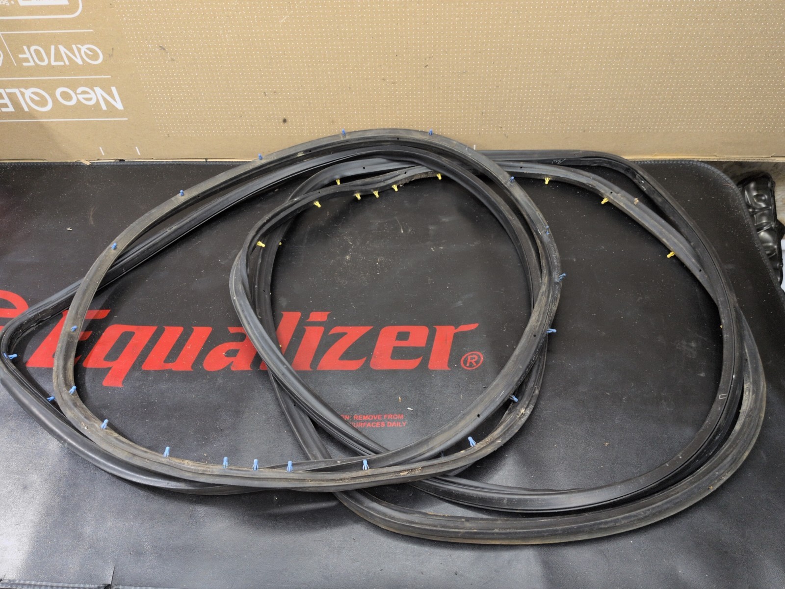 OEM Weather Seal 87-97 Nissan Hardbody Xtra Cab Body Seal Door Complete Set OEM Weather Seal 87-97 Nissan Hardbody Xtra Cab Body Seal Door Complete Set