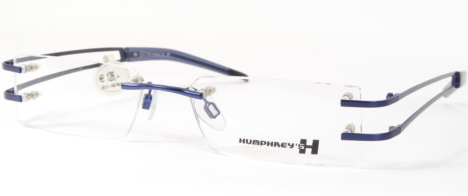 HUMPHREY\'S 2724 70 Dark Blue UNIQUE RARE EYEGLASSES GLASSES 52-16-135mm Germany