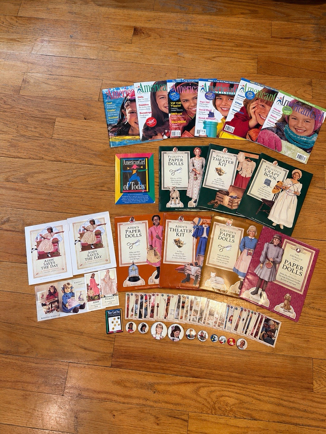 American Girl Magazine Collection Vintage 1995 - 1996 Lot of 6 DOLLS ATTACHED American Girl Magazine Collection Vintage 1995 - 1996 Lot of 6 DOLLS ATTACHED