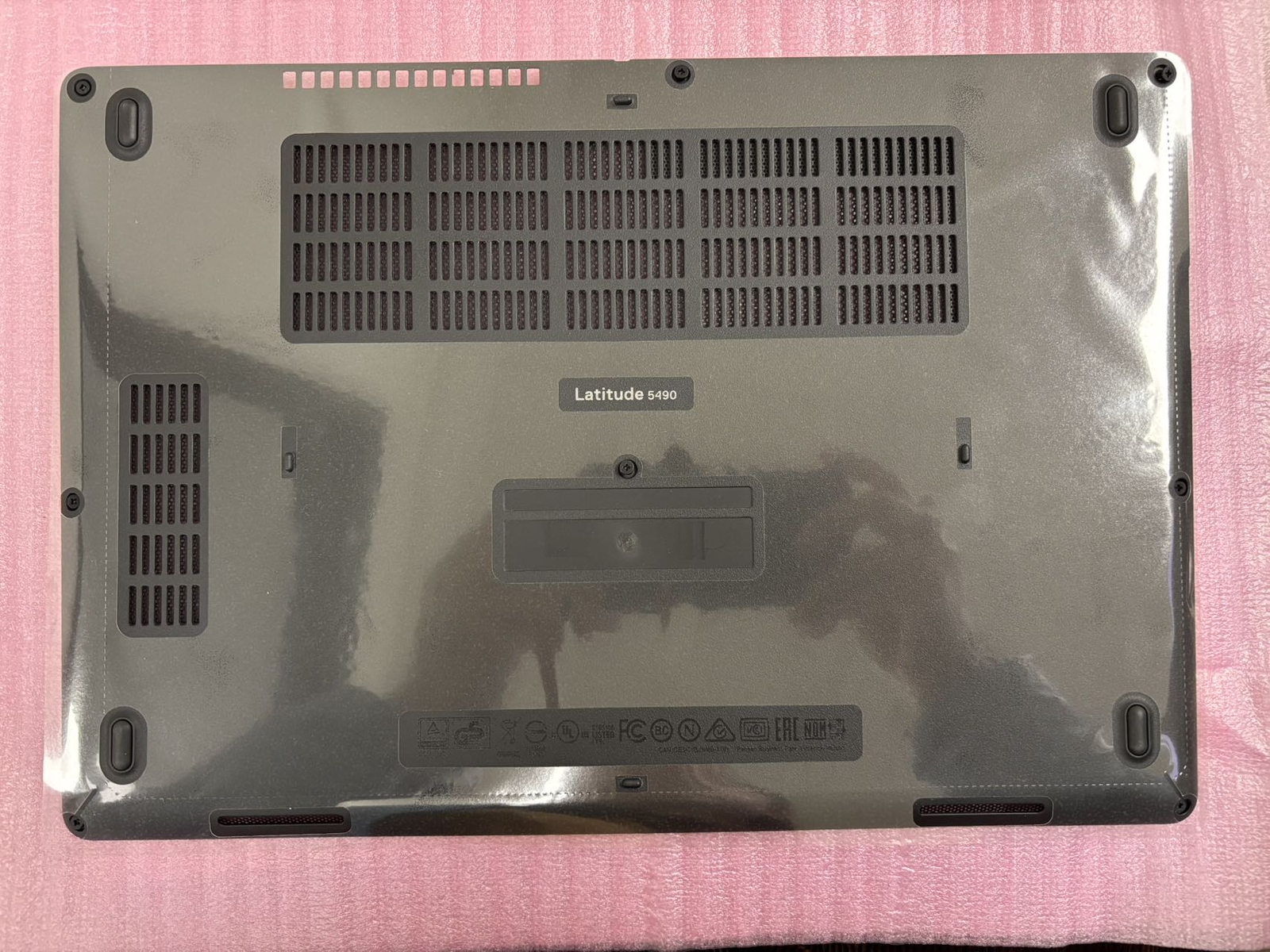 Laptop Bottom Case Base Cover For Dell Latitude 5490 Black TCMWR 0TCMWR