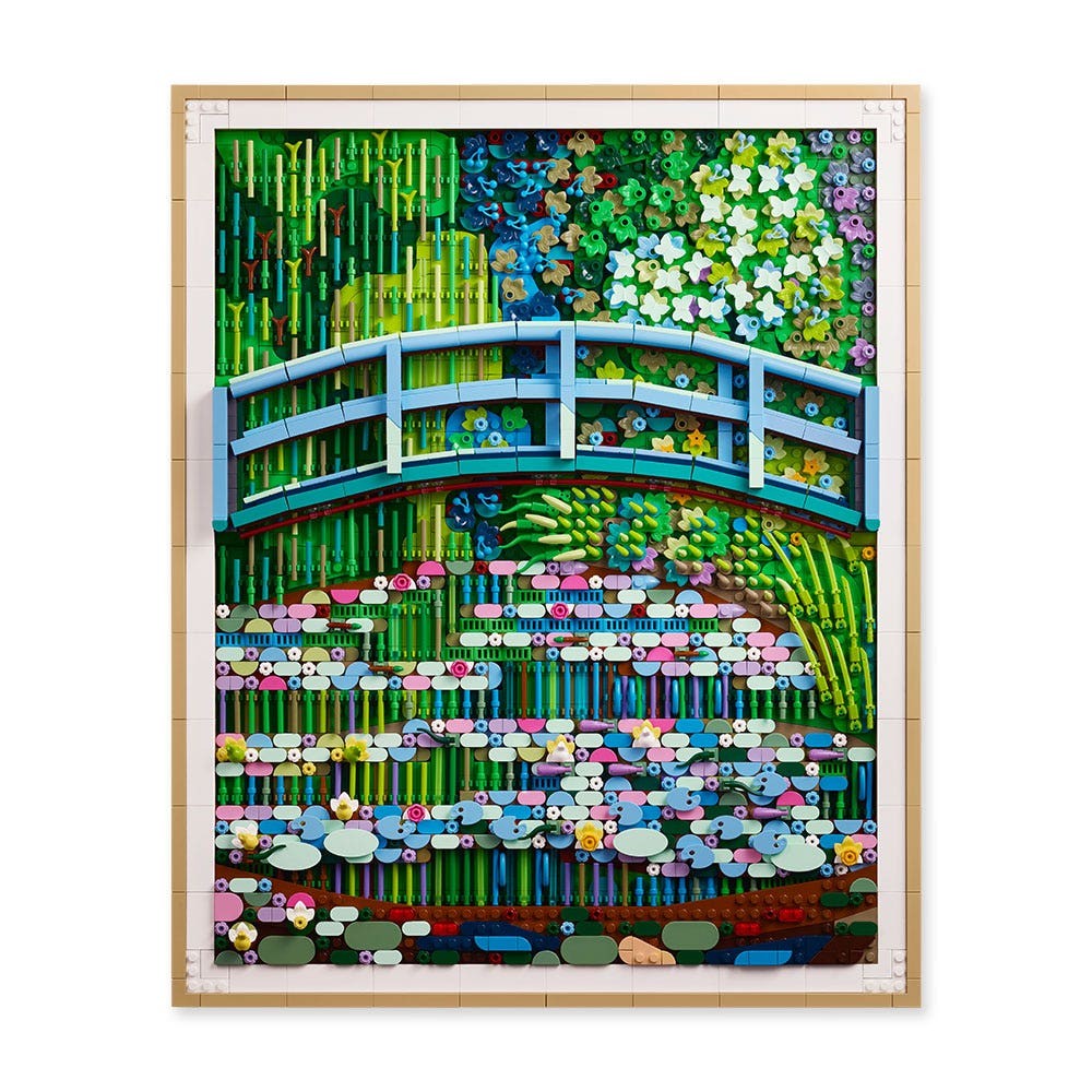 LEGO® Art Claude Monet – Bridge over a Pond of Water Lilies LEGO® Art Claude Monet – Bridge over a Pond of Water Lilies