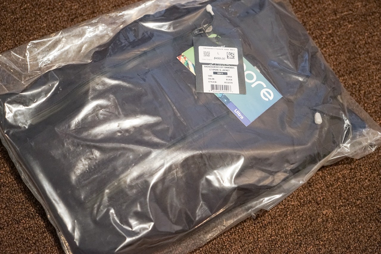 Backcountry Cottonwoods LT Xpore 3L Jacket L NWT - Men's Ski Snowboarding Winter Backcountry Cottonwoods LT Xpore 3L Jacket L NWT - Men's Ski Snowboarding Winter