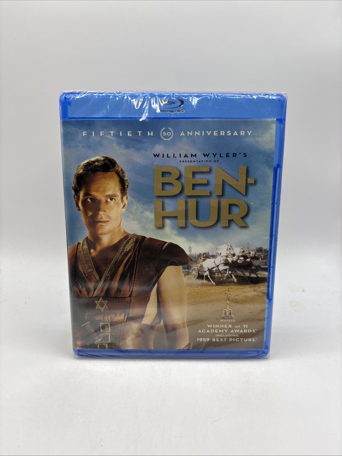 BEN-HUR New Sealed Blu-ray 50th Anniversary Charlton Heston Factory Sealed