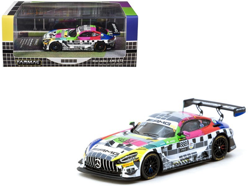 Tarmac Works Mercedes-AMG GT3 Bathurst 12h 2025 GruppeM Racing 1/64 Tarmac Works Mercedes-AMG GT3 Bathurst 12h 2025 GruppeM Racing 1/64