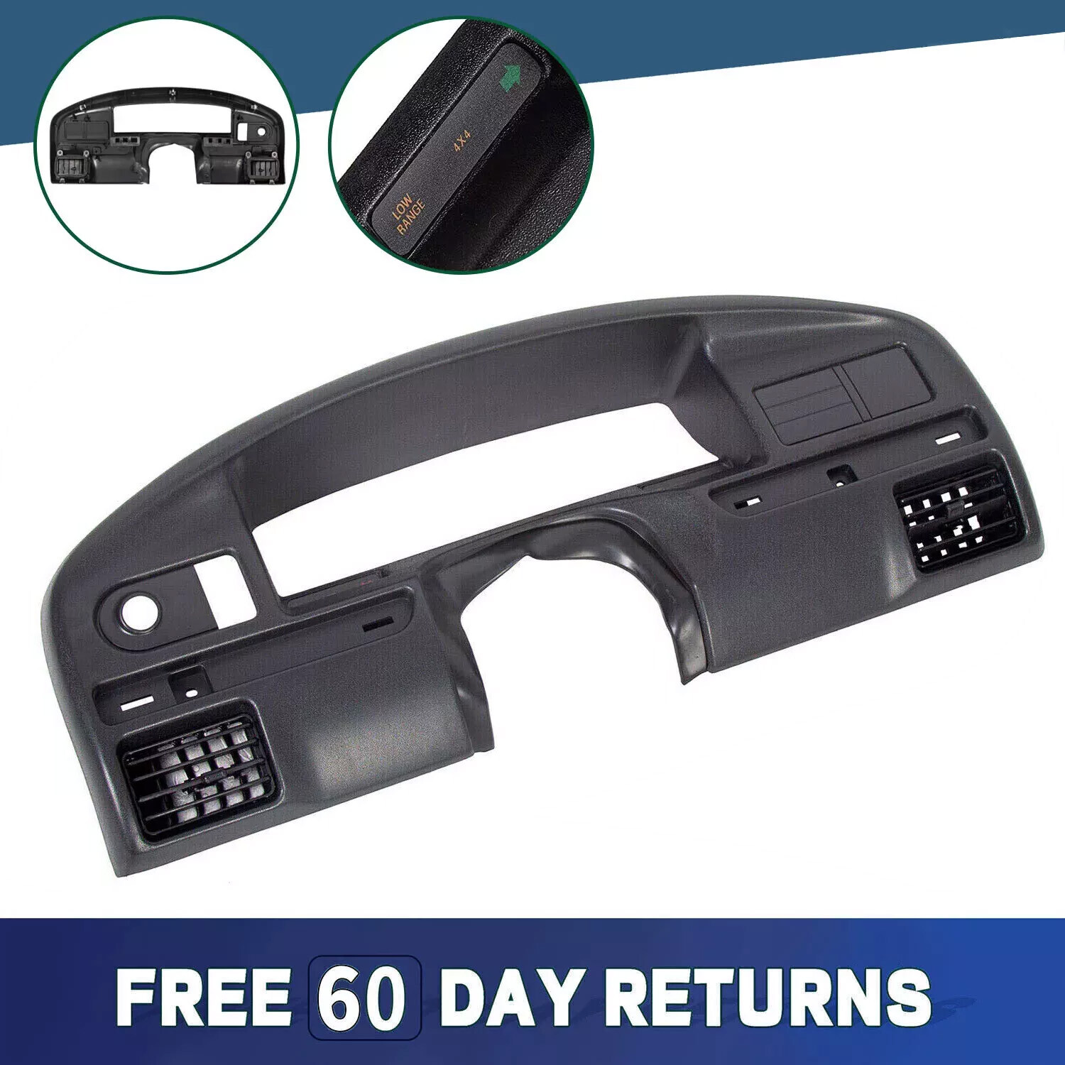 NEW Instrument Cluster Dash Panel Bezel For 1992-1993 Bronco F150 F250 F350 97 NEW Instrument Cluster Dash Panel Bezel For 1992-1993 Bronco F150 F250 F350 97
