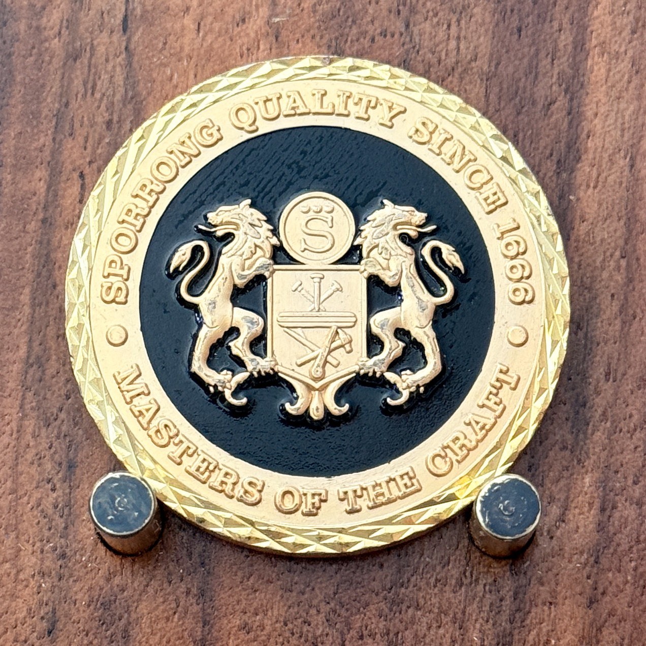 Sporrong Masters Of The Craft Since 1666 Challenge Coin M#28 Sporrong Masters Of The Craft Since 1666 Challenge Coin M#28