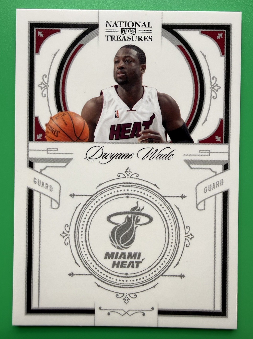 2009-10 Playoff National Treasures #04/99 Dwyane Wade #5 HOF