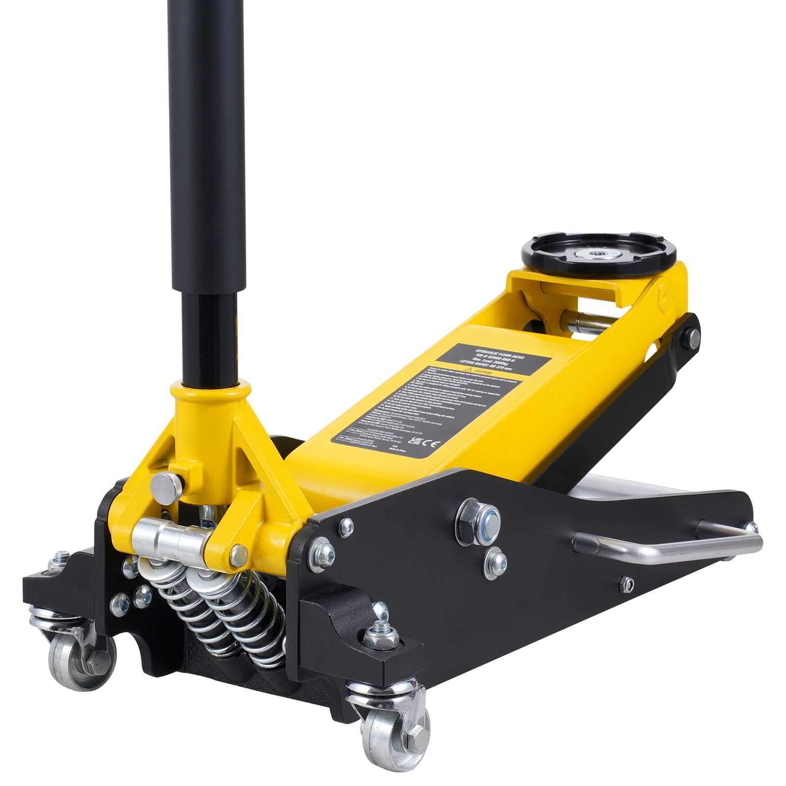 Uimoso Low Profile Floor Jack 2 Ton Heavy Duty Dual Piston Rapid Pump