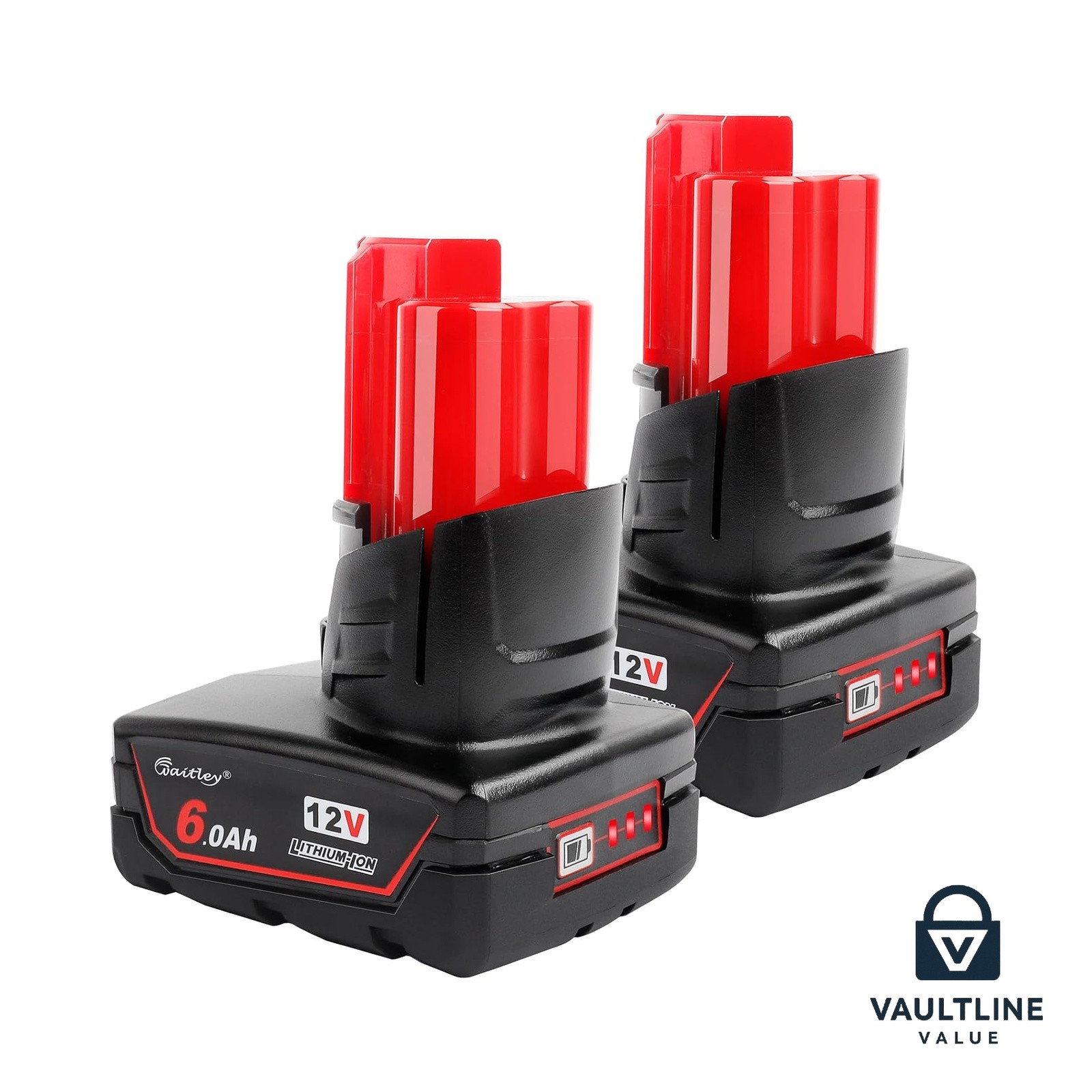 Waitley 12V 6.0Ah Lithium-ion Replacement Battery for 12V Tools Waitley 12V 6.0Ah Lithium-ion Replacement Battery for 12V Tools